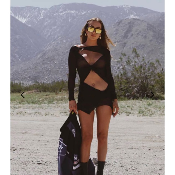 SHEER FESTIVAL DRESS - Picture 4 of 4